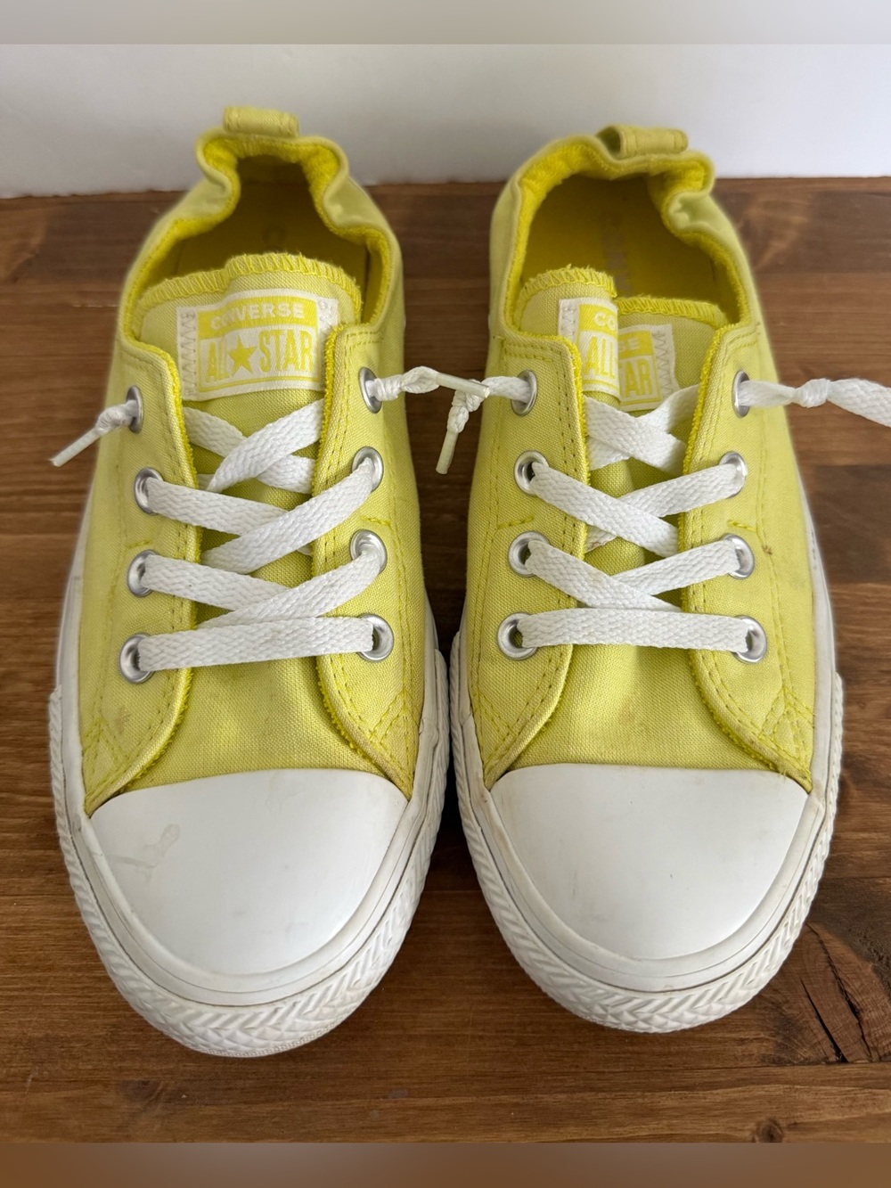 Converse Chick Taylor shoreline slip on shoes Yellow Size 9